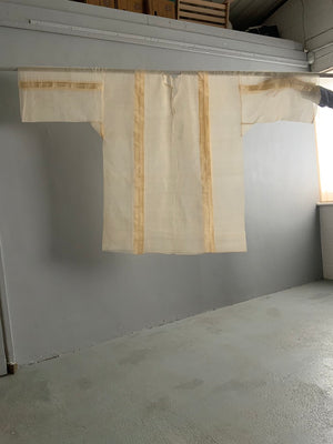 Ottoman antique silk gauze chemise slip (118cm)