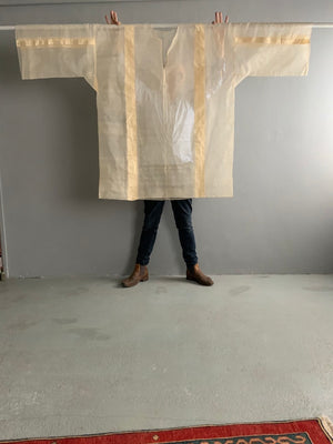 Ottoman antique silk gauze chemise slip (118cm)