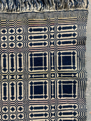 Indo-Pak Sindhi antique doubleweave Khes (230 x 138cm)