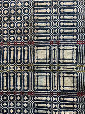 Indo-Pak Sindhi antique doubleweave Khes (230 x 138cm)