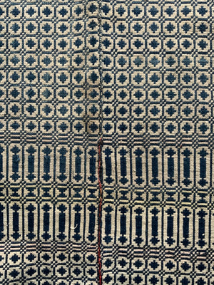 Indo-Pak Sindhi antique doubleweave Khes (230 x 138cm)