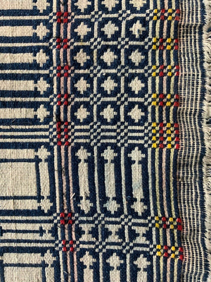 Indo-Pak Sindhi antique doubleweave Khes (230 x 138cm)