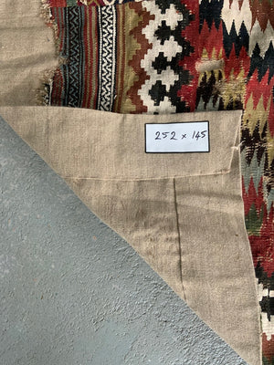 Gashgai antique kilim (252 x 145cm) *AF