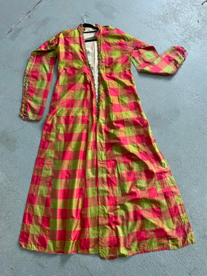 Ottoman antique silk Antari robe with a small bolero *AF