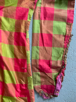 Ottoman antique silk Antari robe with a small bolero *AF