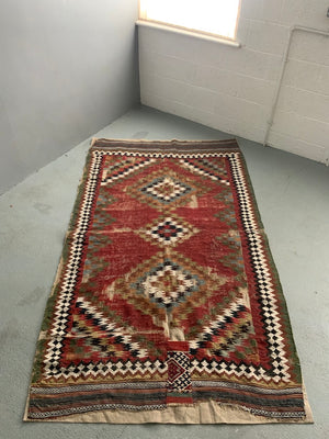 Gashgai antique kilim (252 x 145cm) *AF