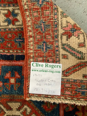 Karajah dark blue vintage rug (134 x 95cm)