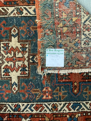 Karajah blue ground rug (122 x 81cm)