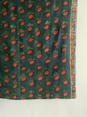 Turkish antique Kandili block print (139 x 86cm)