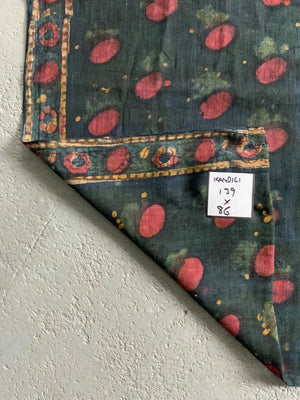 Turkish antique Kandili block print (139 x 86cm)