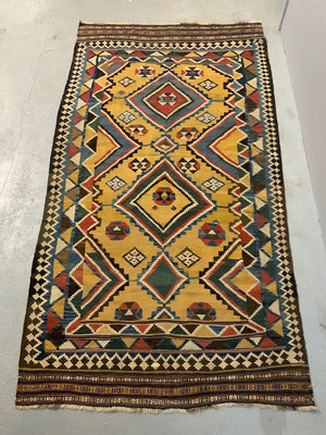 Shiraz Qashgai antique kilim (275 x 151cm)