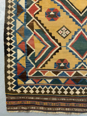 Shiraz Qashgai antique kilim (275 x 151cm)