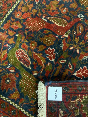 Fine Herat Balouch rug (180 x 102cm)