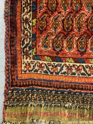 Neyriz  / Neris / Sirjan / Afshar miniature antique mat (60 x 60cm )