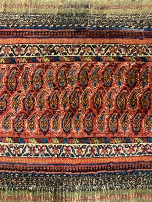 Neyriz  / Neris / Sirjan / Afshar miniature antique mat (60 x 60cm )