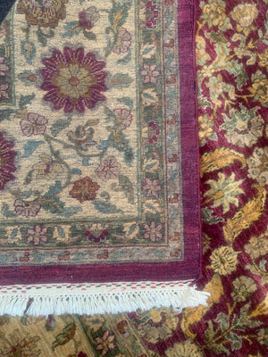 Mughal design Indian carpet (435 x 311cm)