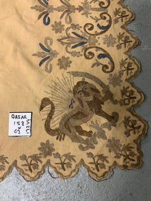 Old Qajar embroidery (158 x 63cm)