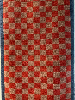 CROR Turkish chequered runner (~250 x 70cm) *new