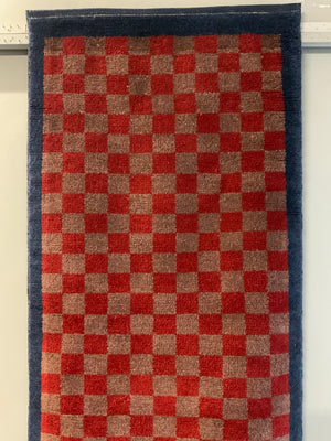 CROR Turkish chequered runner (~250 x 70cm) *new
