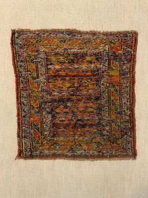 Caucasian Shahsavan antique soumac bagface (55 x 50cm)