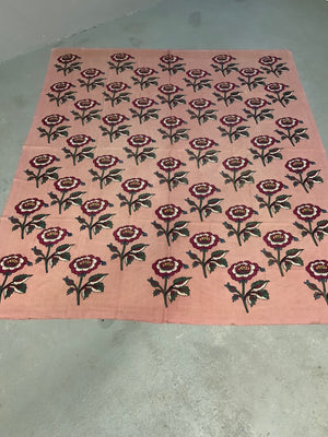 Turkish Kandili type printed cotton (224 x 194cm)