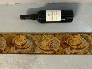 French antique curtain tie back (140 x 25cm)