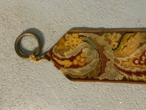 French antique curtain tie back (140 x 25cm)