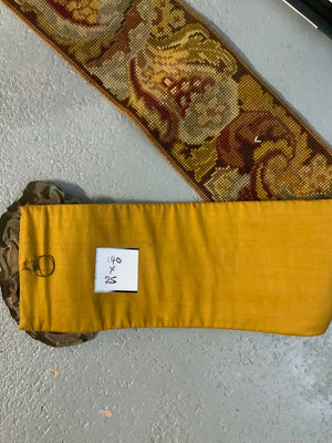 French antique curtain tie back (140 x 25cm)