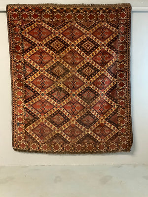 Beshir / Ersari antique ensi (215 x 177cm)