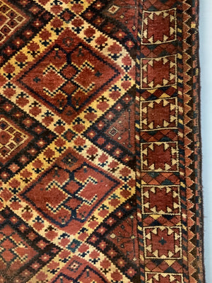 Beshir / Ersari antique ensi (215 x 177cm)