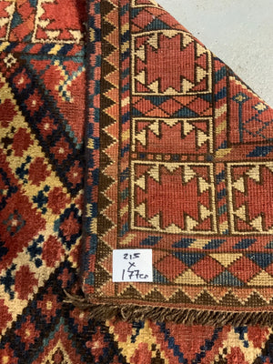 Beshir / Ersari antique ensi (215 x 177cm)