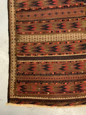 Balouch antique Timouri flatweave (262 x 152cm)