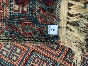 Caucasian antique Verneh palas flatweave (180 x 156cm)