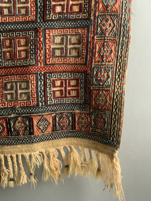 Caucasian antique Verneh palas flatweave (180 x 156cm)