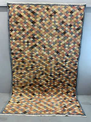 Turkish mosaic design carpet (307 x 184cm) *new