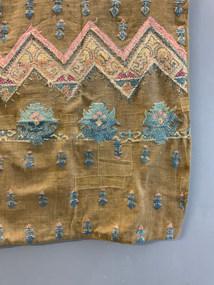Antique embroidery fragment - possibly Anatolian Armenian  (117 x117cm)