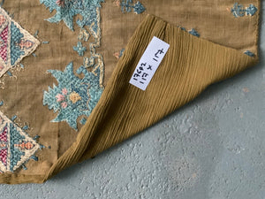 Antique embroidery fragment - possibly Anatolian Armenian  (117 x117cm)