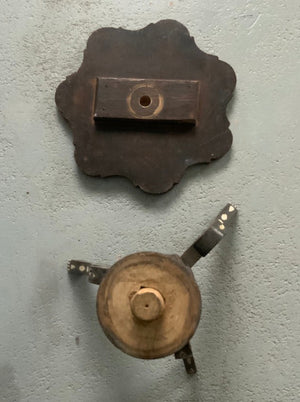 Ottoman period antique tripod side table (60 x 34cm)