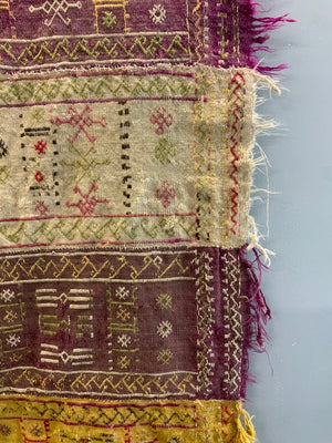 Anatolian antique Kurdish tent divide panel (139 x 95cm)