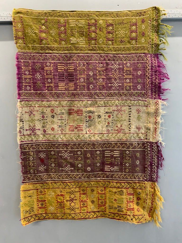 Anatolian antique Kurdish tent divide panel (139 x 95cm)