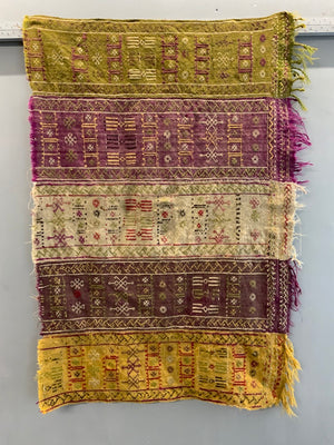 Anatolian antique Kurdish tent divide panel (139 x 95cm)