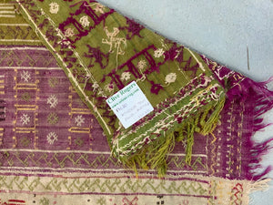 Anatolian antique Kurdish tent divide panel (139 x 95cm)