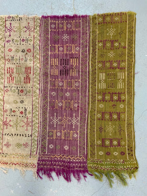 Anatolian antique Kurdish tent divide panel (139 x 95cm)