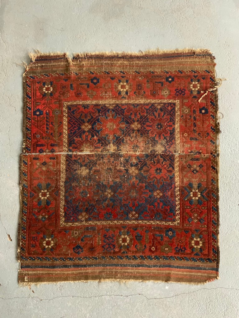 Balouch antique small mat (114 x 96cm)