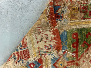 Anatolian Konya / Capadocian antique rug fragment (112 x 79cm)
