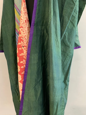 Uzbekistan antique silk robe