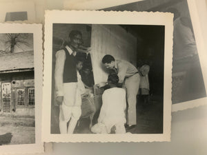 Photographic collection of North Indian rug making in 1940s