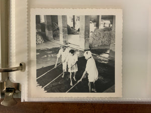 Photographic collection of North Indian rug making in 1940s