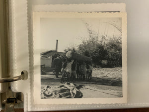Photographic collection of North Indian rug making in 1940s