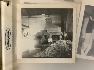 Photographic collection of North Indian rug making in 1940s